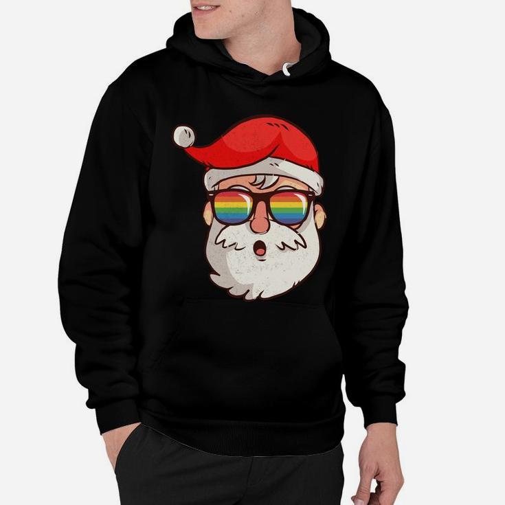 [Lgbt] Gay Christmas Santa Claus Pride Rainbow Men Woman Sweatshirt Hoodie